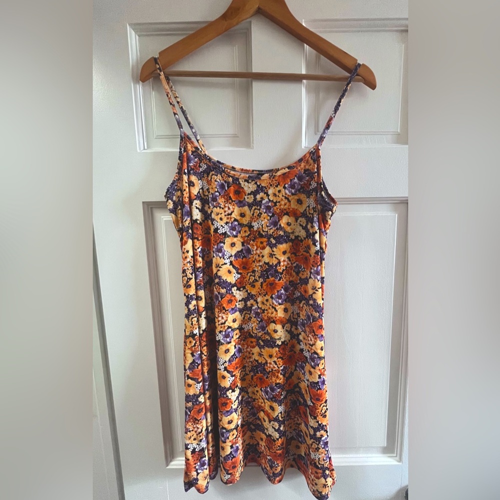 H&M Floral Spaghetti Strap Dress